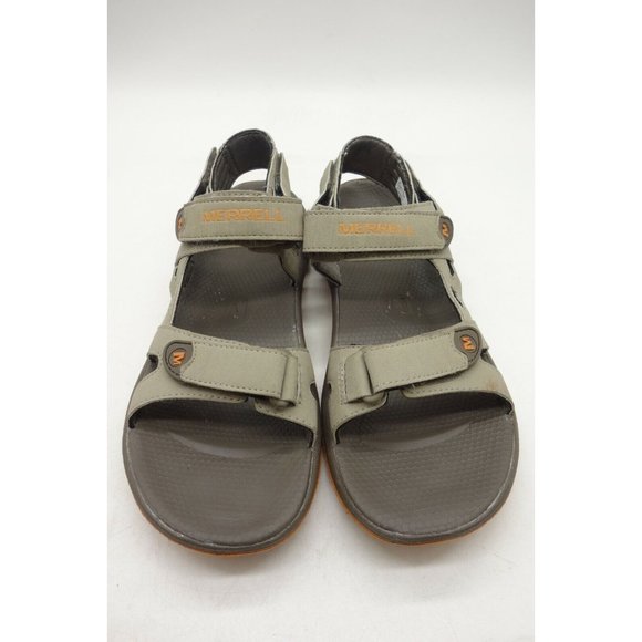 Merrell Brown Gray Adjustable Fit Slip On Outdoor Sandals Shoes Men\'s 8 main image 4